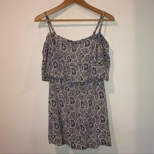 Free People floral tunic